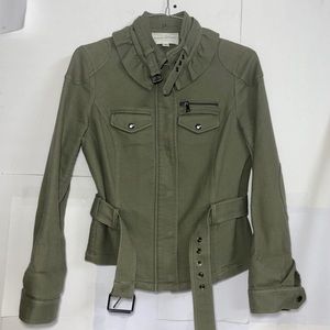 Banana Republic Green Utility Jacket Sz 12